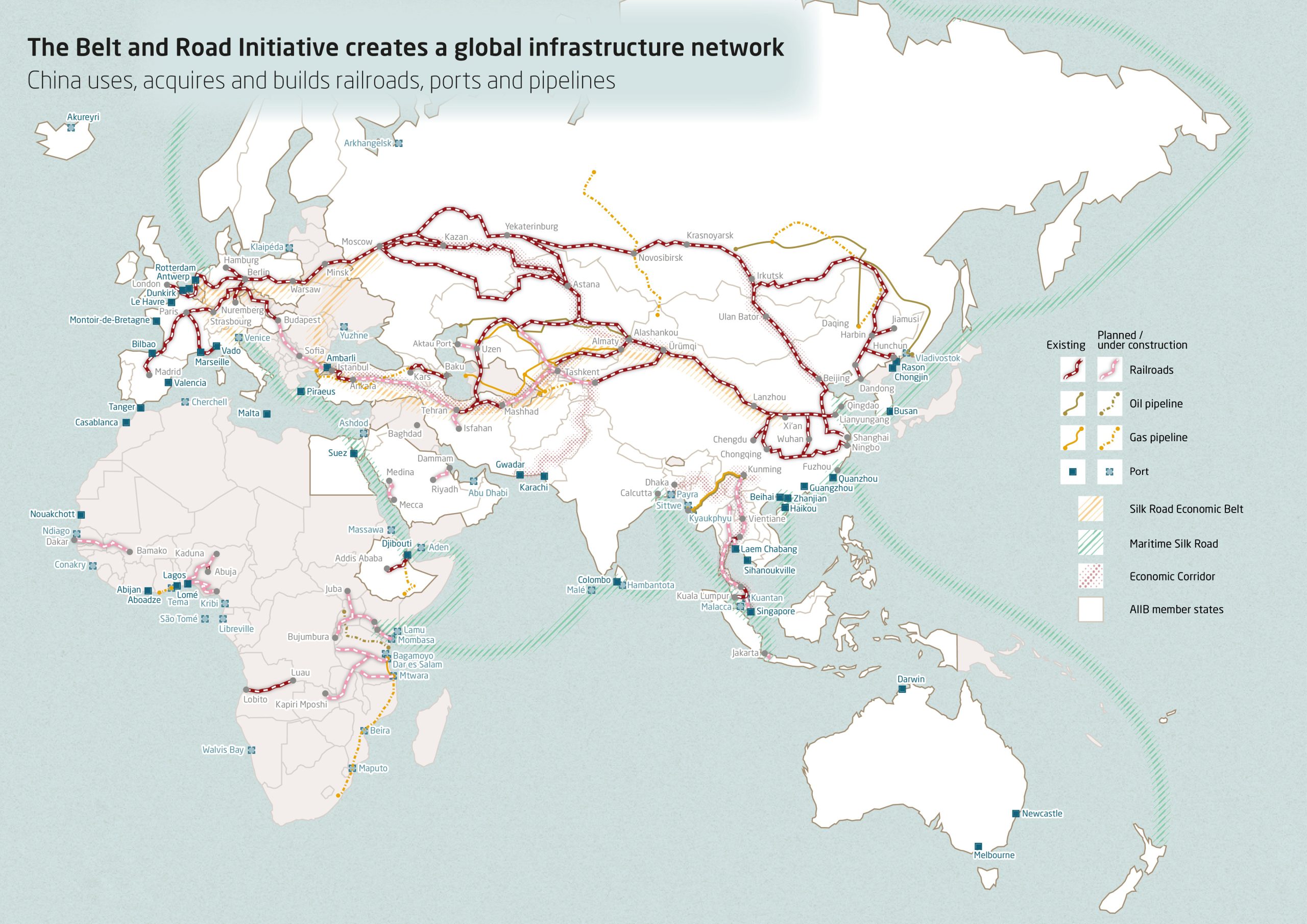 MERICS Silk Road V8