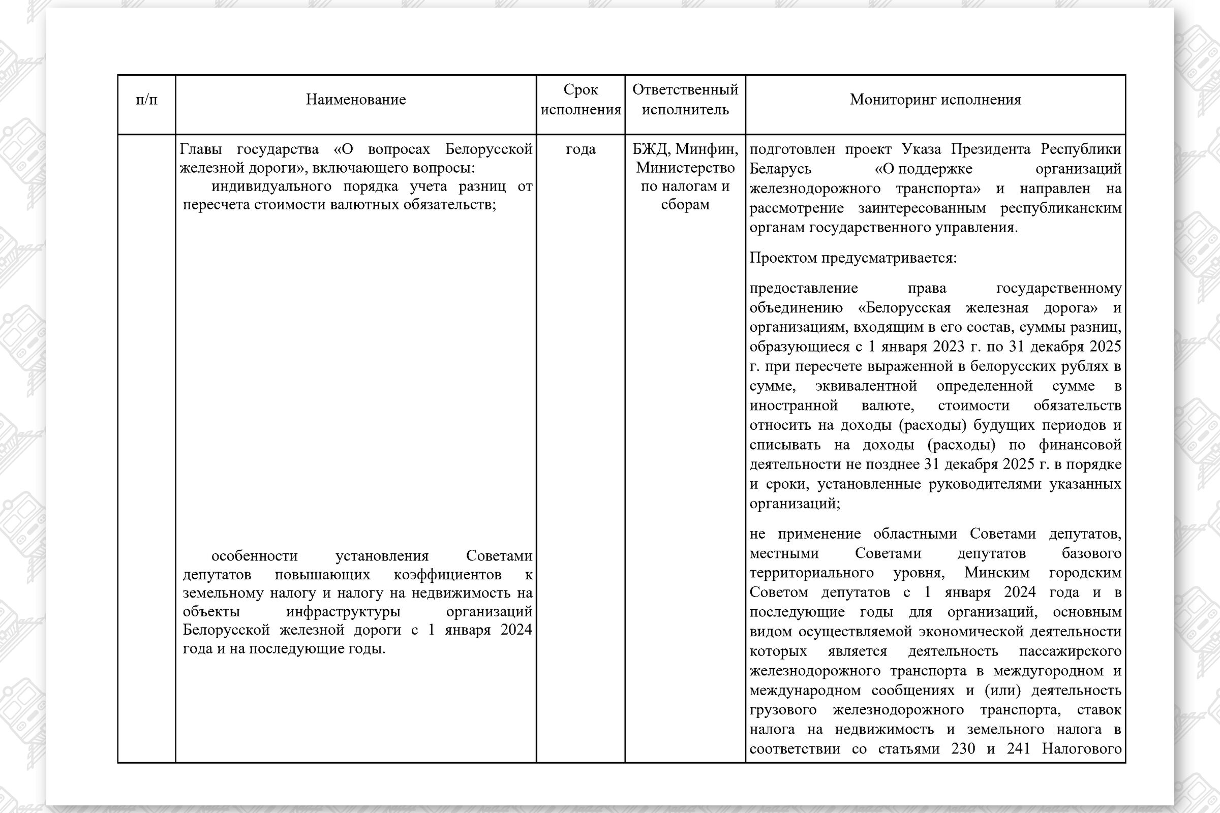 КМ по повышению эффективности работы БЖД (Страница 18)