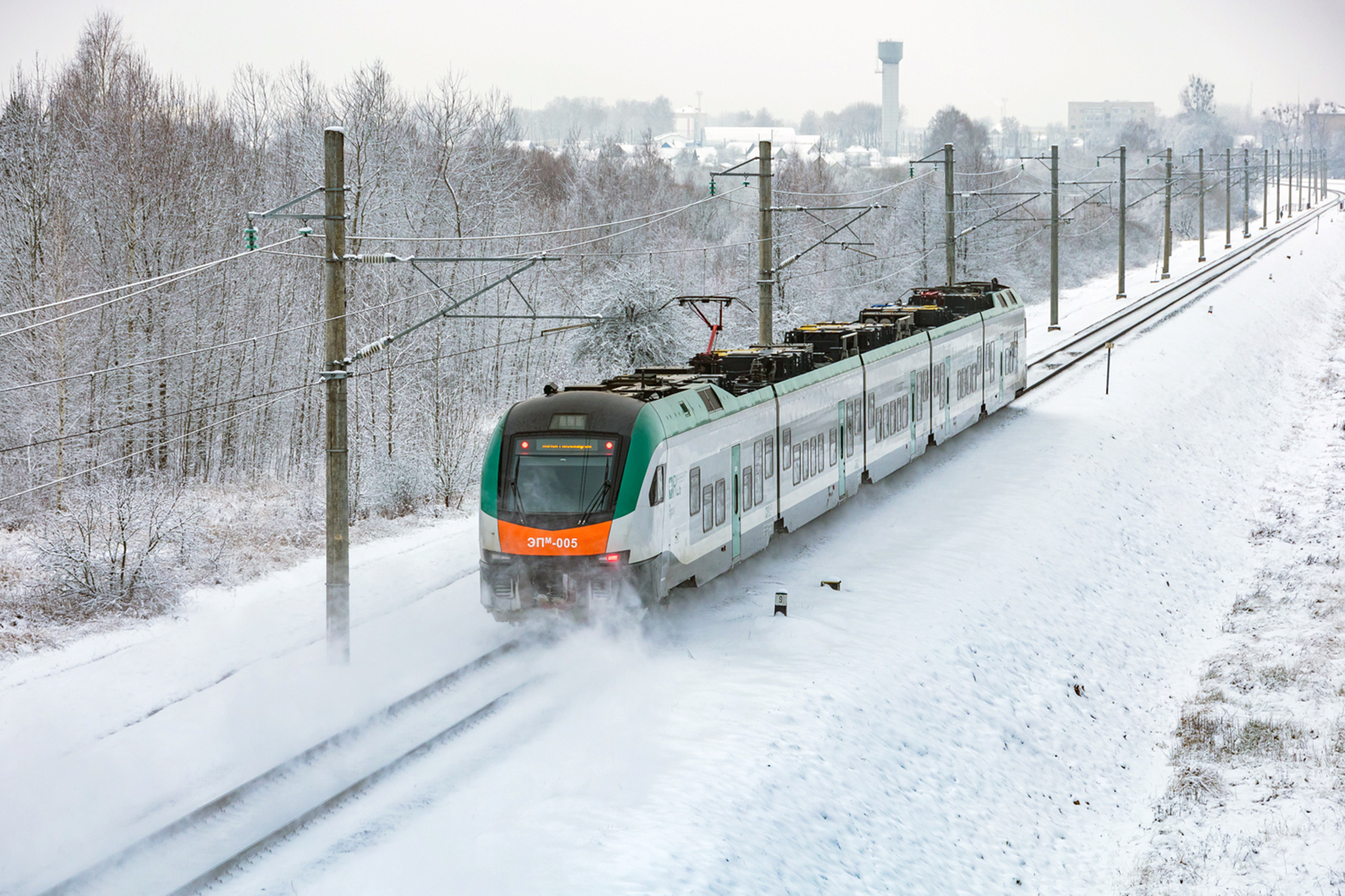 Электропоезд серии ЭПмII (Stadler) - иллюстративное фото